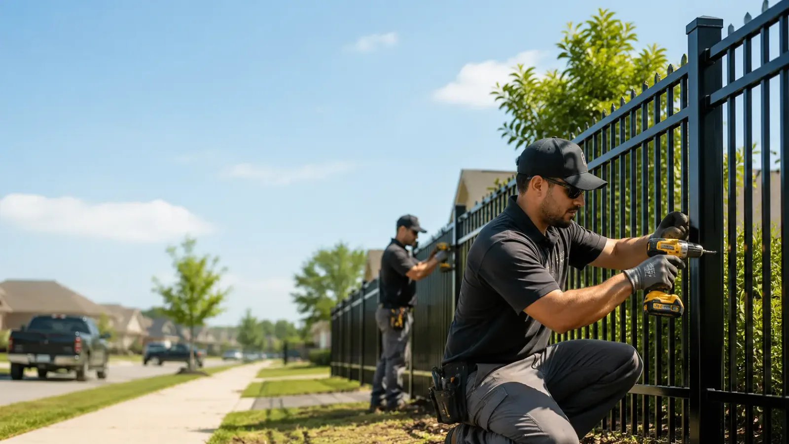 Metal Fence Installation in Greenfield, IA